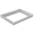 Cadre encastrable en aluminium pour tapis d'accueil