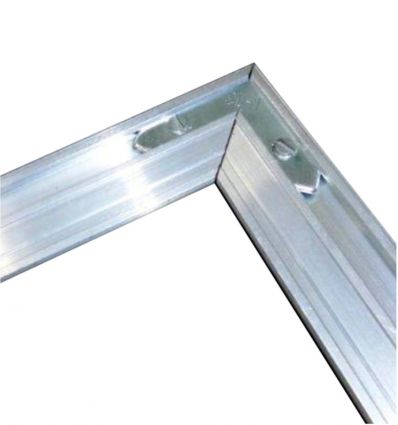 Cadre encastrable en aluminium pour tapis d'accueil