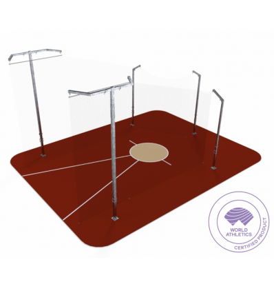 Cage de lancer de disque