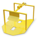 Cage de protection pour feu tricolore de chantier