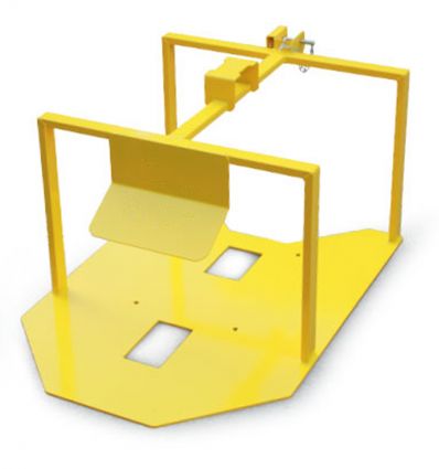 Cage de protection pour feu tricolore de chantier
