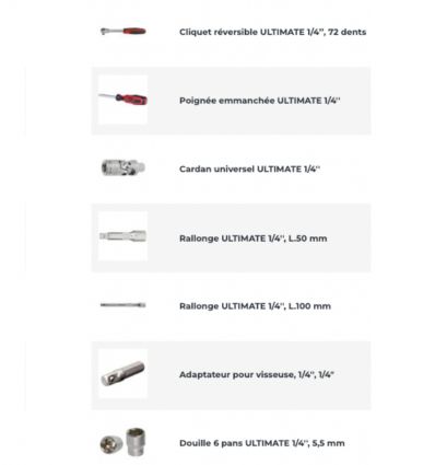 Caisse à outils électricien complète