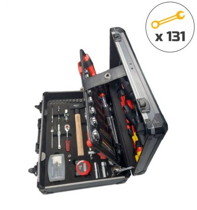 Caisse à outils professionnelle généraliste complète