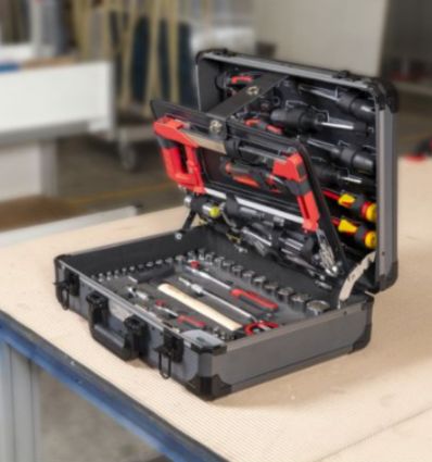 Caisse à outils professionnelle généraliste complète