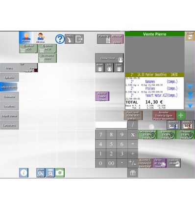 Caisse enregistreuse et Balance avec Logiciel pour Métiers de Bouche