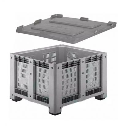 Palox Plastique Agricole Ajouré - 610L