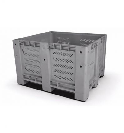 Caisse palette plastique ajourée
