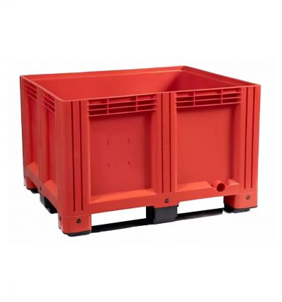 Caisse palette plastique pleine 1200 x 1000 mm