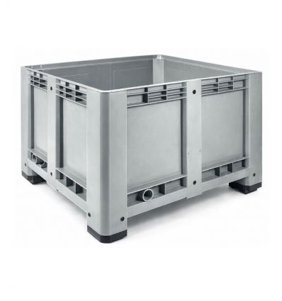 Caisse palette plastique pleine 1200 x 1000 mm