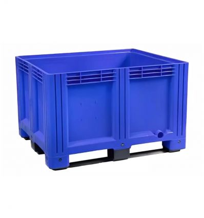 Caisse palette plastique pleine 1200 x 1000 mm