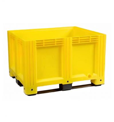Caisse palette plastique pleine 1200 x 1000 mm