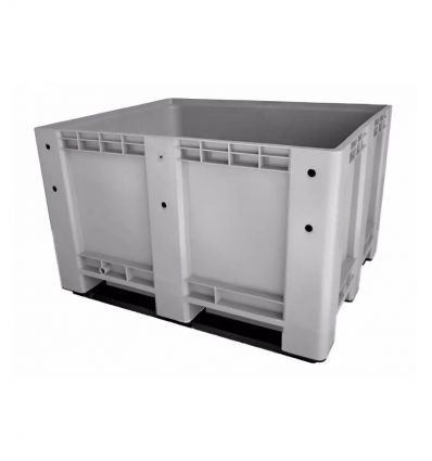 Caisse palette plastique pleine 1200 x 1000 mm