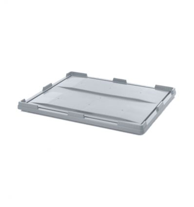 Caisse palette plastique pleine 1200 x 1000 mm