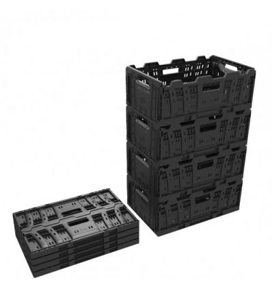 Caisse plastique pliable alimentaire