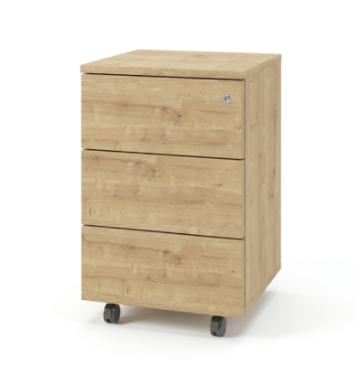 Caisson bureau professionnel premium bois