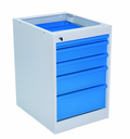 Caisson d'atelier bas avec ou sans roulettes