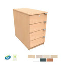 Caisson hauteur bureau bois