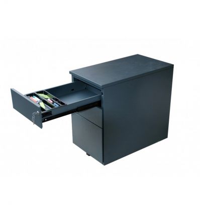 Caisson hauteur bureau métal