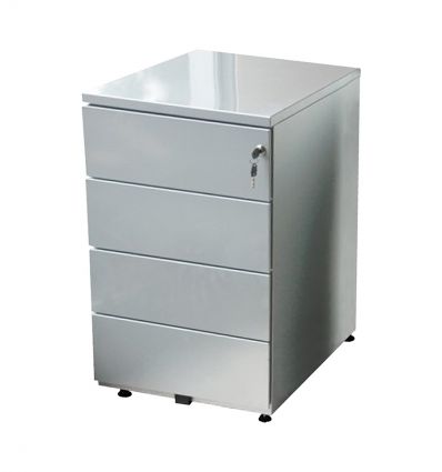 Caisson hauteur bureau métal