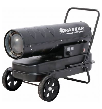 Canon à air chaud au fioul combustion directe