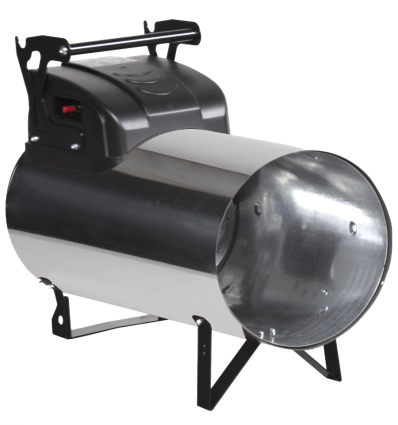 Canon chaleur gaz allumage automatique en inox