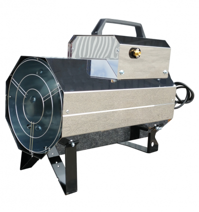 Canon chaleur gaz allumage automatique en inox