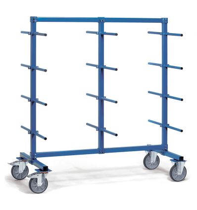 Rayonnage cantilever mobile