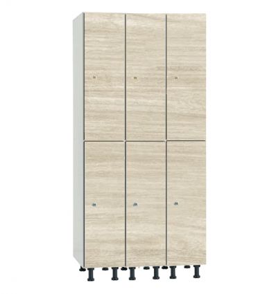 Casier Vestiaire Bois Stratifié