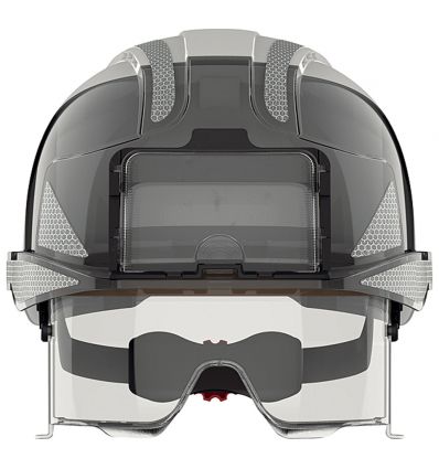 Casque de chantier Lunettes intégrées JSP