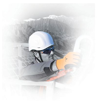 Casque travail en hauteur en ABS Delta Plus