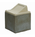 Cavurne béton incurvée