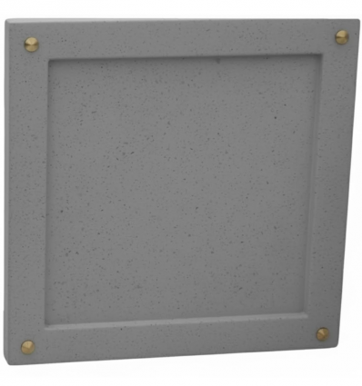 Cavurne béton plate
