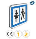 CE12 - Panneau toilettes publiques