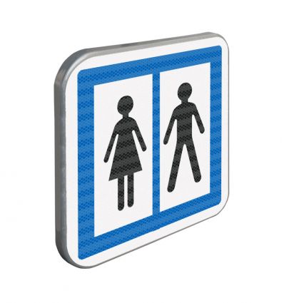 CE12 - Panneau toilettes publiques