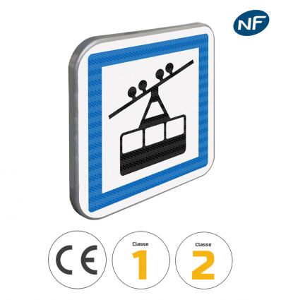 CE20a - Panneau gare de téléphérique