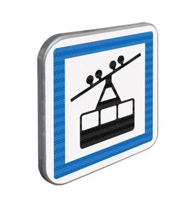 CE20a - Panneau gare de téléphérique