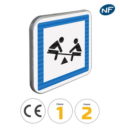 CE23 - Panneau routier jeux d'enfants