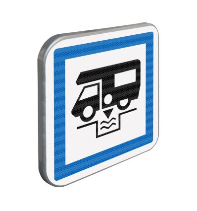 CE24 - Panneau station de vidange pour caravanes