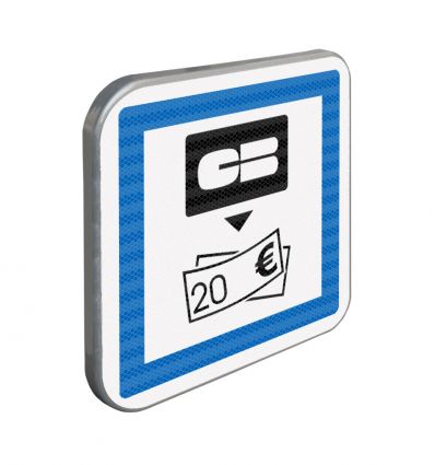 CE25 - Panneau distributeur de billets