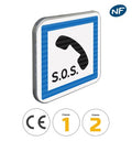 CE2a - Panneau poste d'appel d'urgence