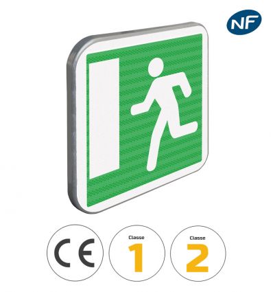 CE30b - Panneau issue de secours vers la gauche