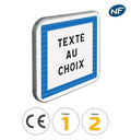 CE50 - Panneau indications diverses / texte au choix