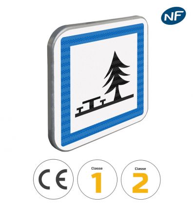 CE7 - Panneau emplacement pour pique nique