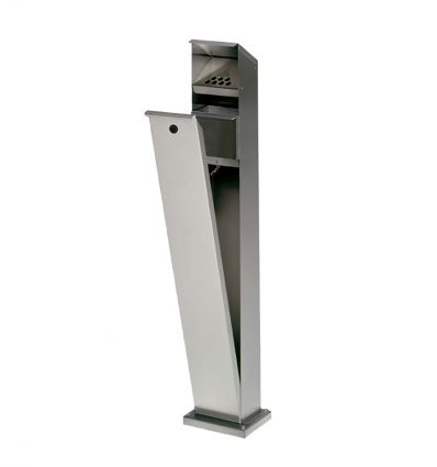 Cendrier colonne avec ou sans poubelle