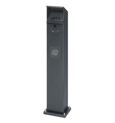 Cendrier colonne avec ou sans poubelle