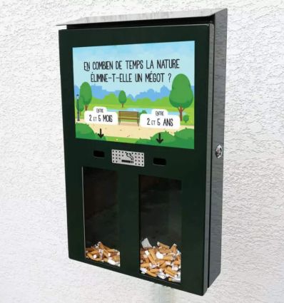 Cendrier de sondage en aluminium