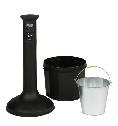 Cendrier sur pied à poser 10 litres