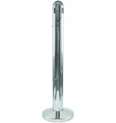 Cendrier sur pied inox