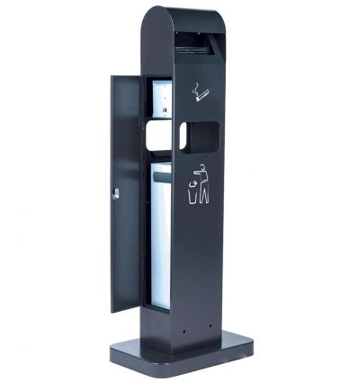 Cendrier totem avec ou sans corbeille