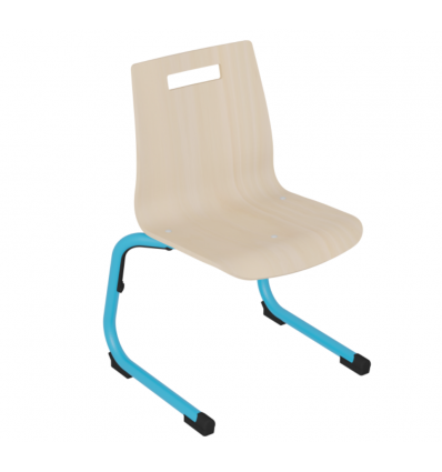 Chaise cantine à coque maternelle et primaire
